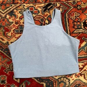 Outdoor Voices Sports Bra in Blue— Size Medium